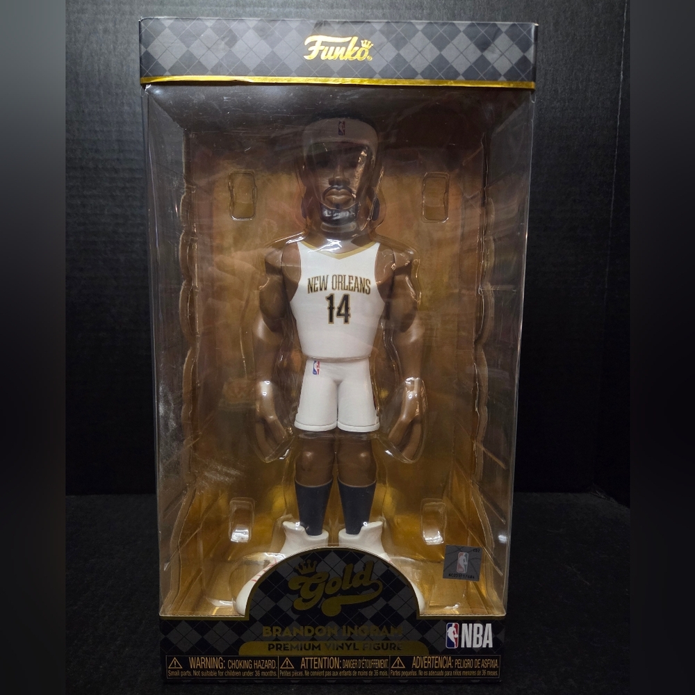 2022 Funko Gold NBA Brandon Ingram New Orleans Pelicans #14